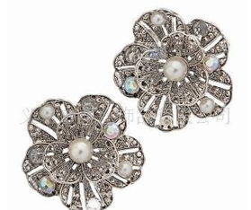 陶瓷饰品耳环 时尚水晶珍珠耳环饰品批发加工价格、厂家及图片全解析